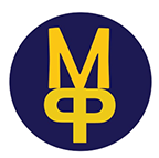 Mayani Poly Packages logo with dark blue circle on a plain white background
