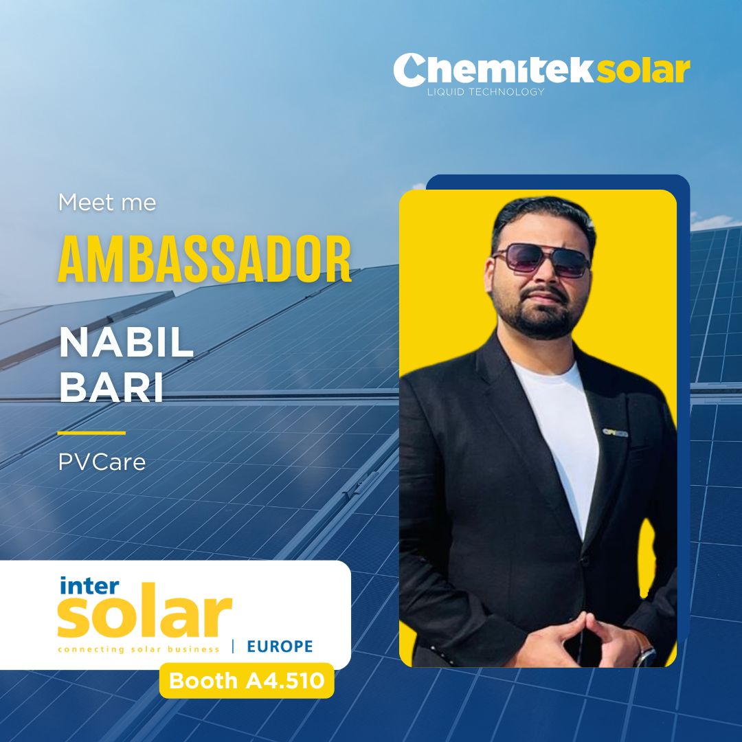Meet CEO PVcare Nabil Bari - Inter Solar Expo!