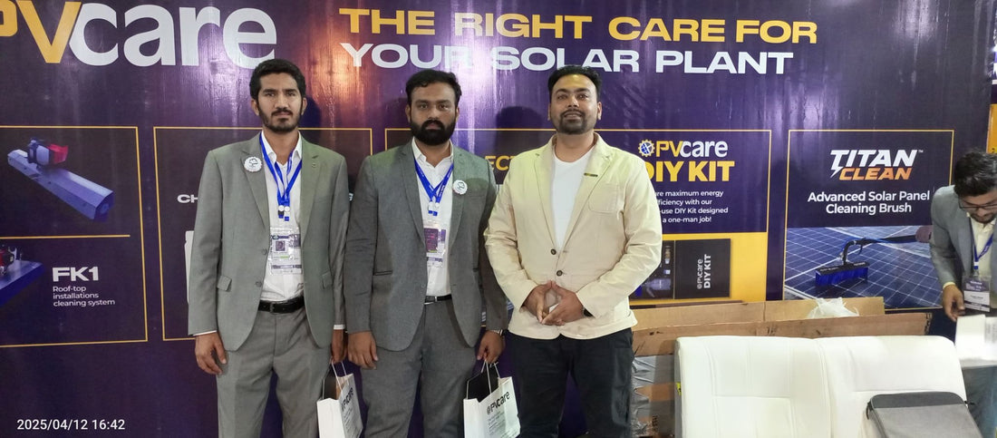 PVcare exhibits a Marvelous collection of Solar Panel Cleaning Products in Textile Asia 2026