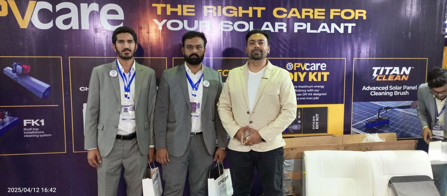 PVcare exhibits a Marvelous collection of Solar Panel Cleaning Products in Textile Asia 2026