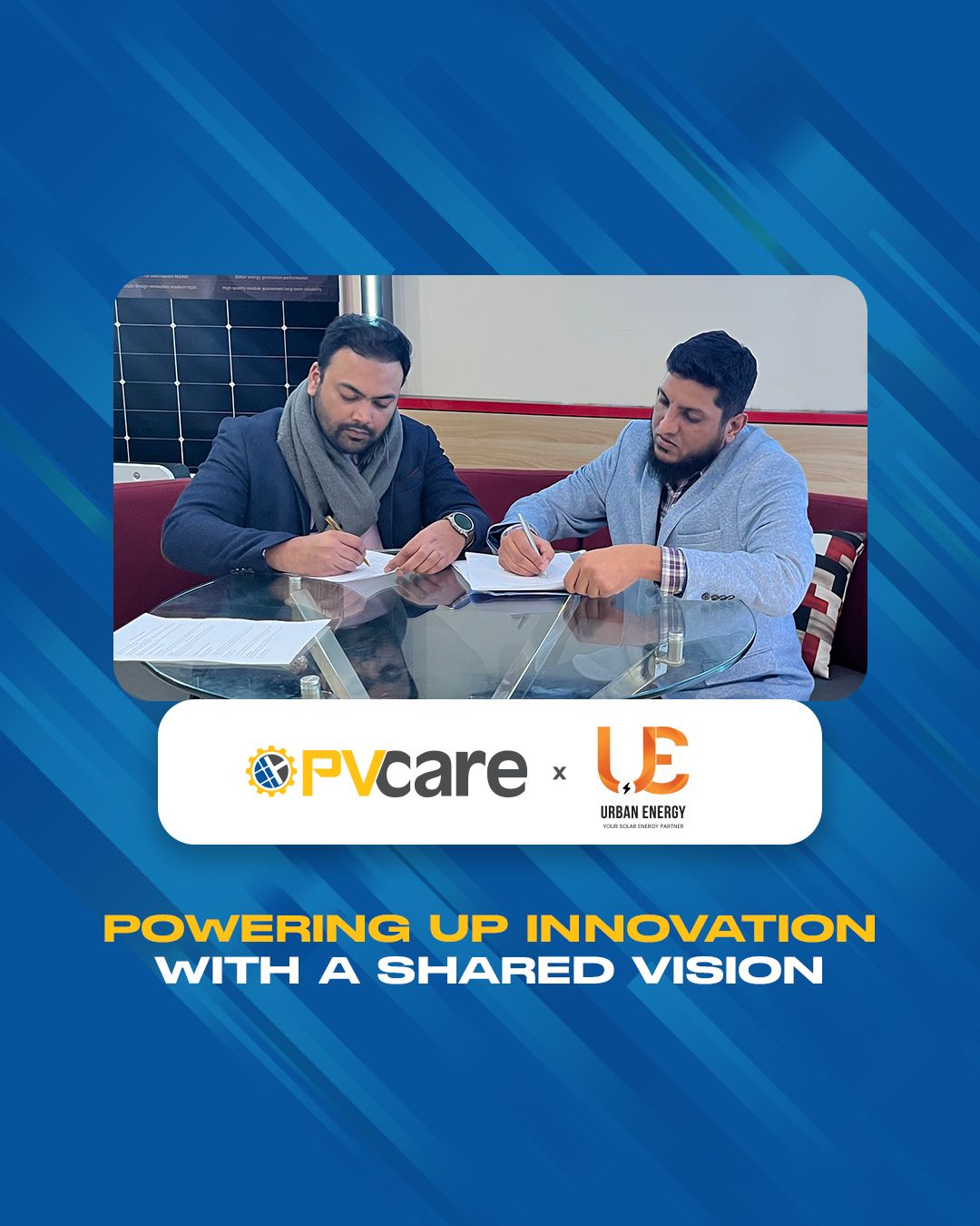 Stronger Together: PVcare Appoints Urban Energy as Trusted Distributor