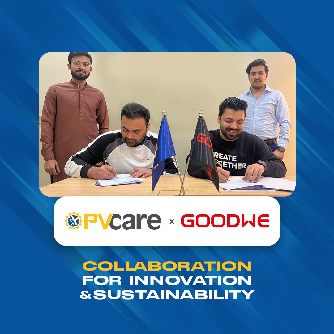 PVcare  Partners with GoodWe Pakistan to Power Reliable Solar Futures