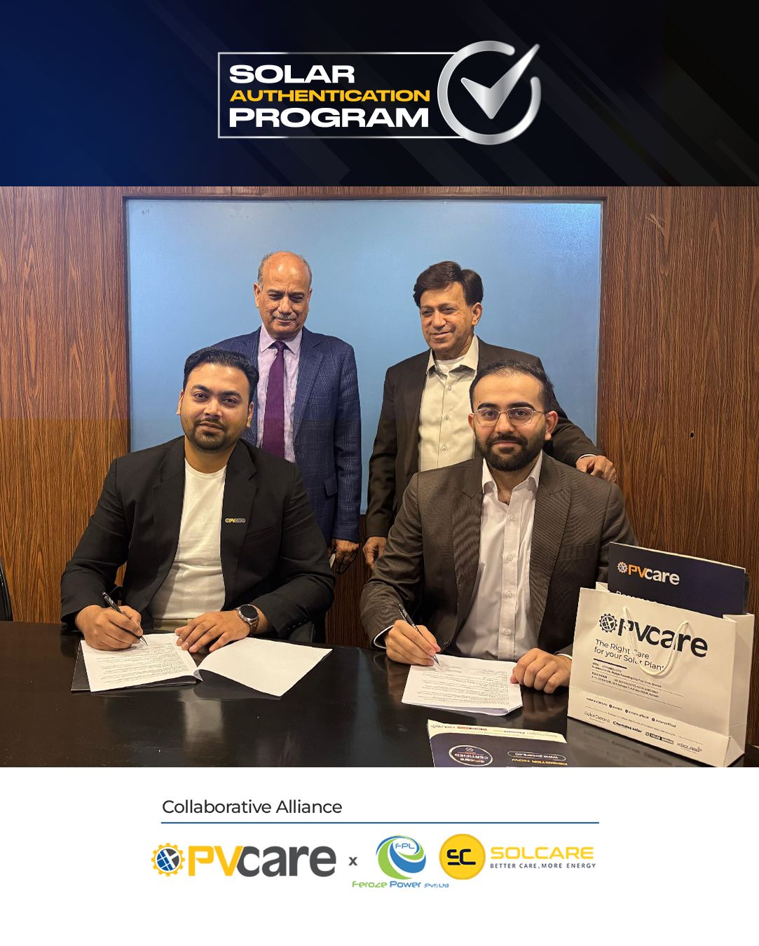 PVcare Partners with Solcare | Feroze Power for a Greener, Smarter Solar Future&nbsp;